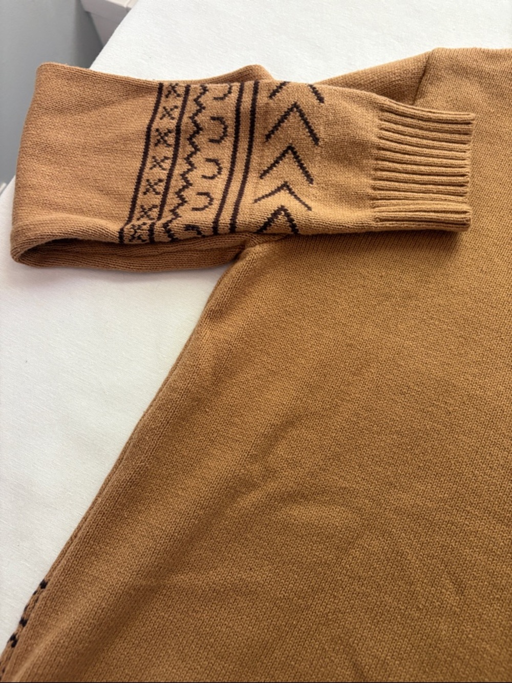 Cotton & Rye Tan Knit Sweater - Picture 10 of 11